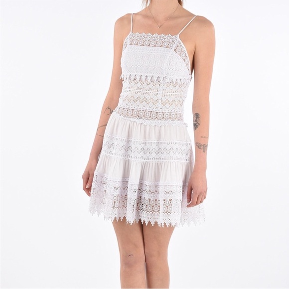 CHARO RUIZ mini lace Dress - Picture 1 of 8